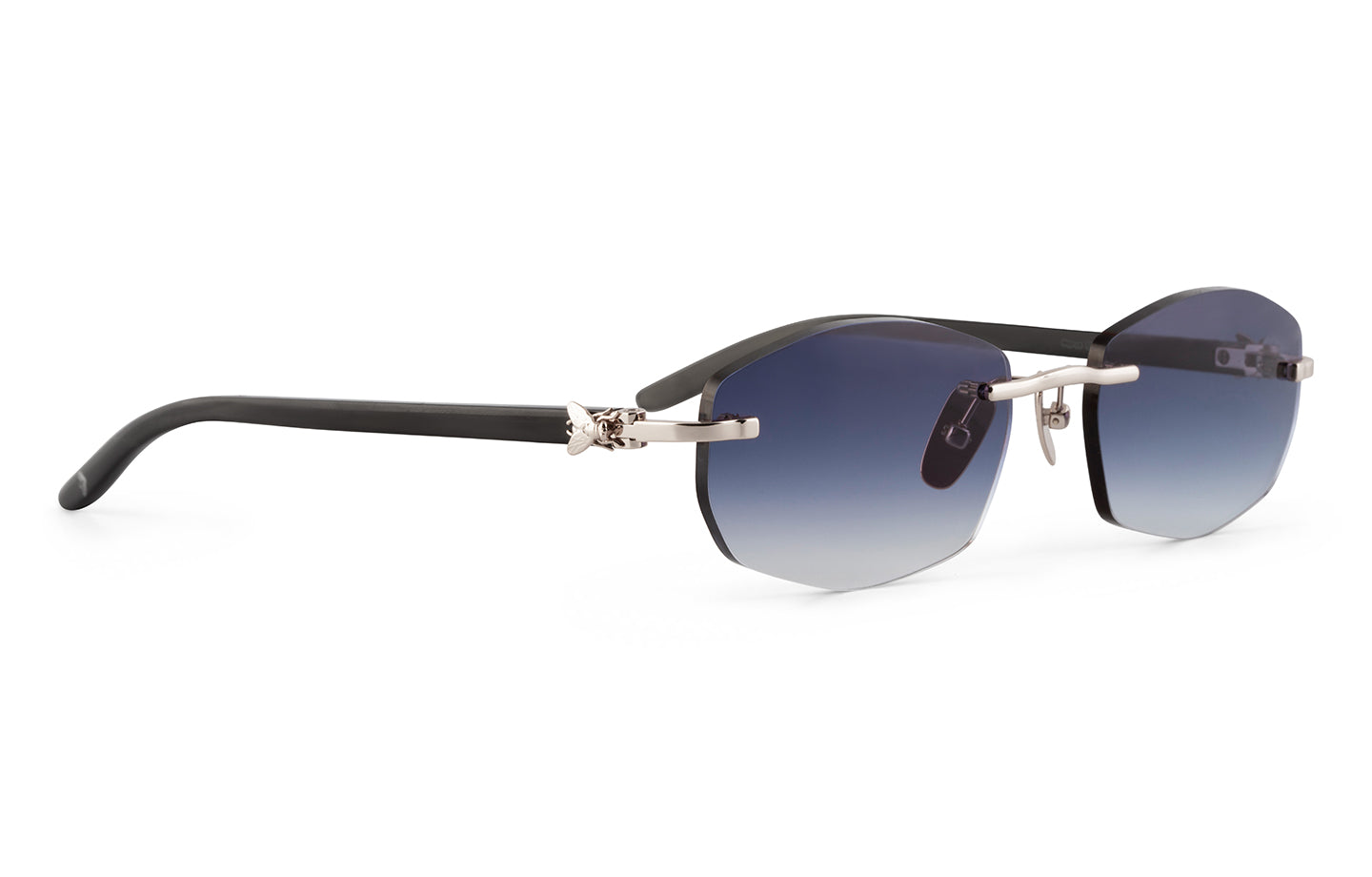 #colour_Silver Titanium_lens_Heptaire | Navy