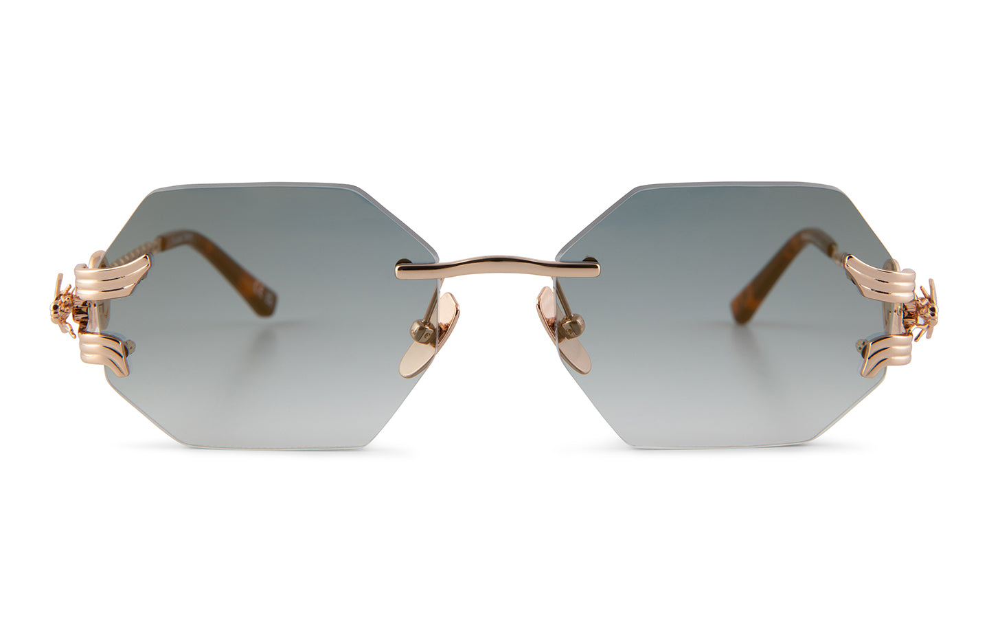 #colour_18K Rose Gold_lens_Octaire | Black
