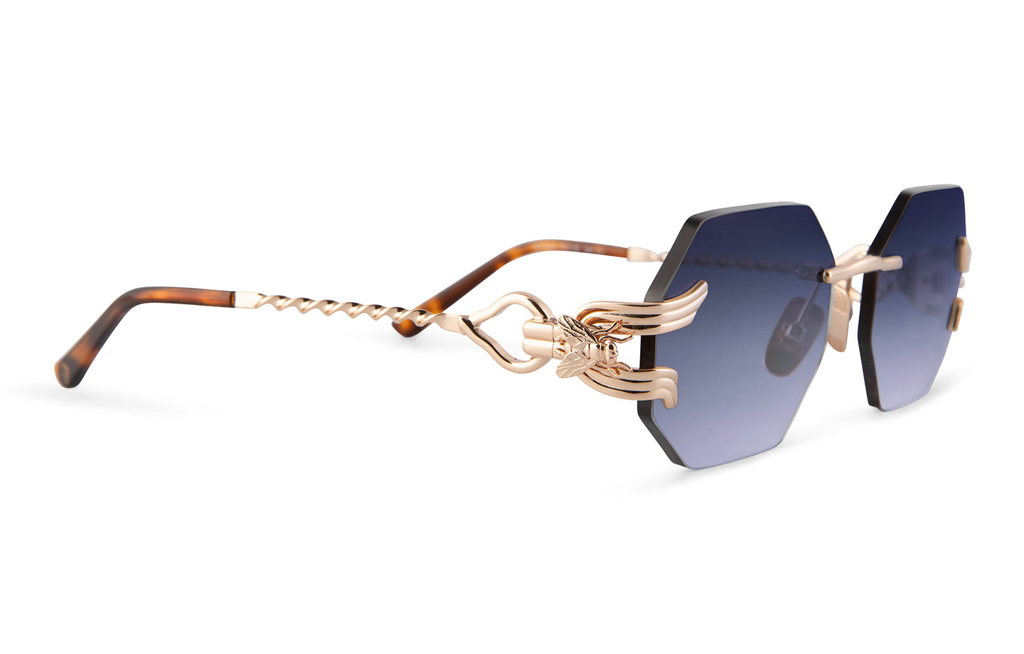 #colour_18K Rose Gold_lens_Octaire | Navy