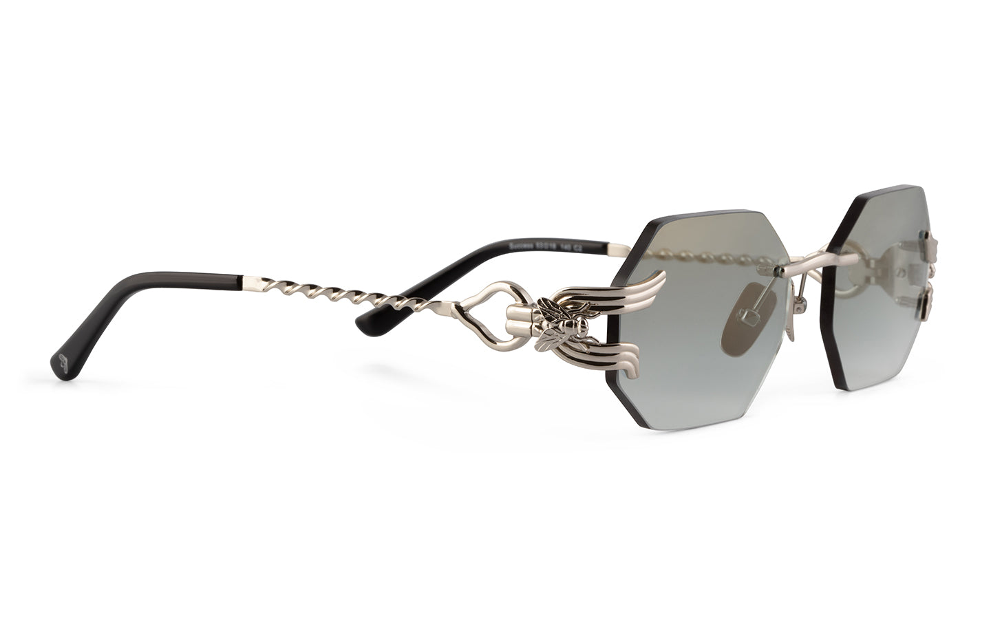 #colour_Silver Titanium_lens_Octaire | Black