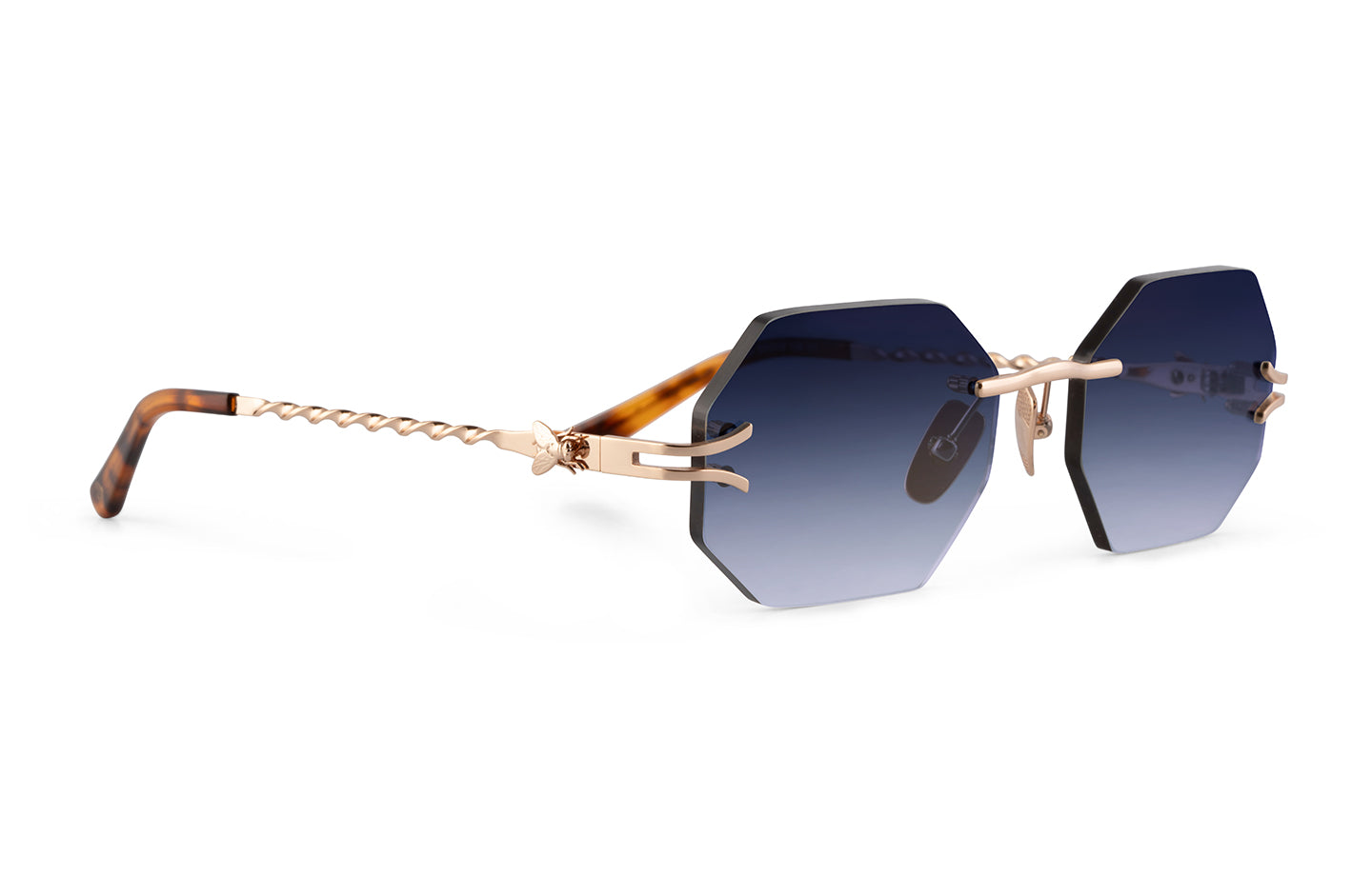 #colour_18K Rose Gold_lens_Octaire | Navy