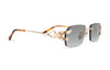 #colour_18K Rose Gold_lens_Rectaire | Black