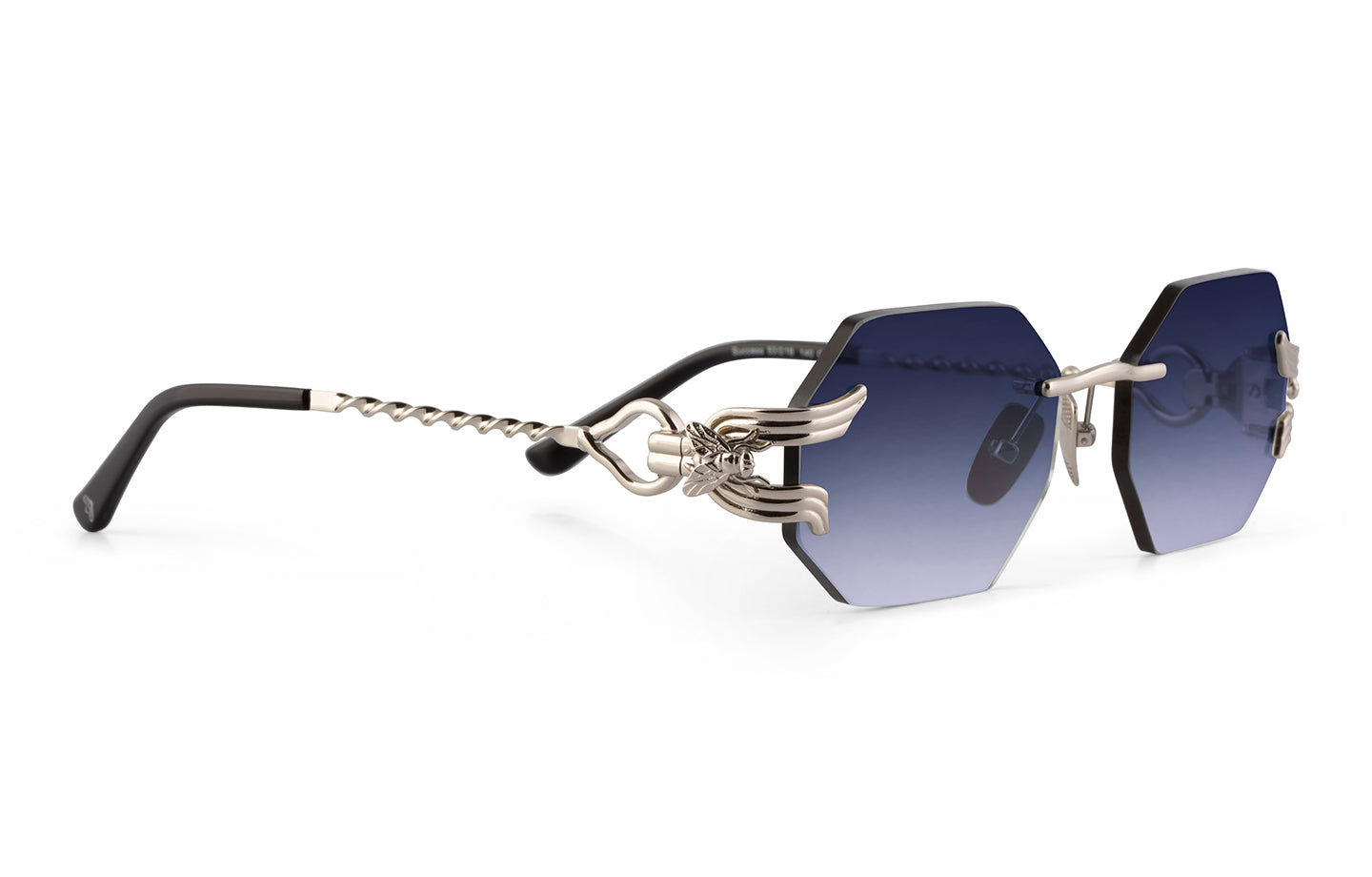#colour_Silver Titanium_lens_Octaire | Navy