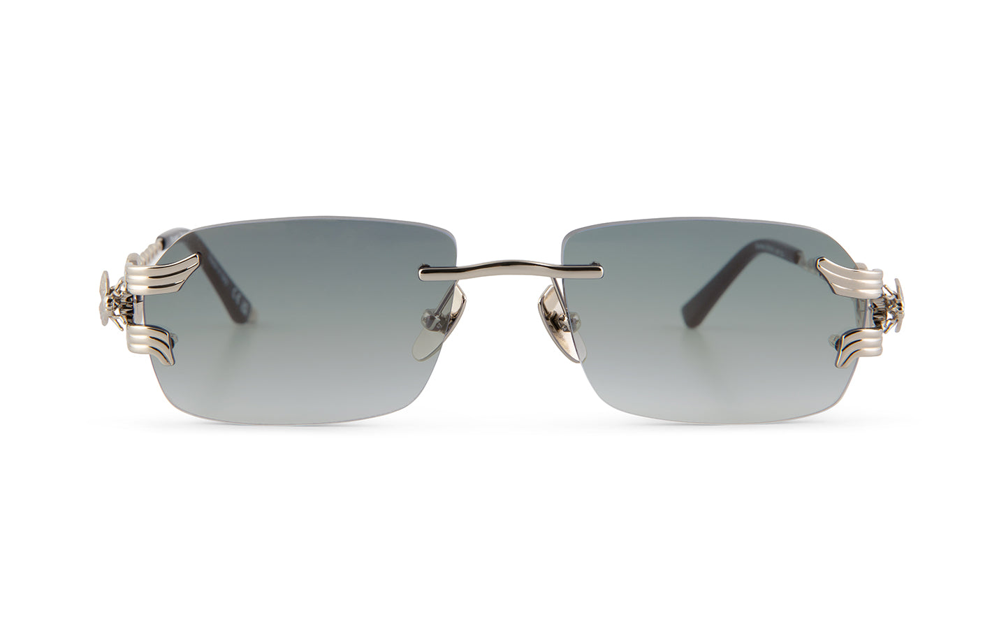 #colour_Silver Titanium_lens_Rectaire | Black