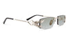 #colour_Silver Titanium_lens_Rectaire (Slim) | Black