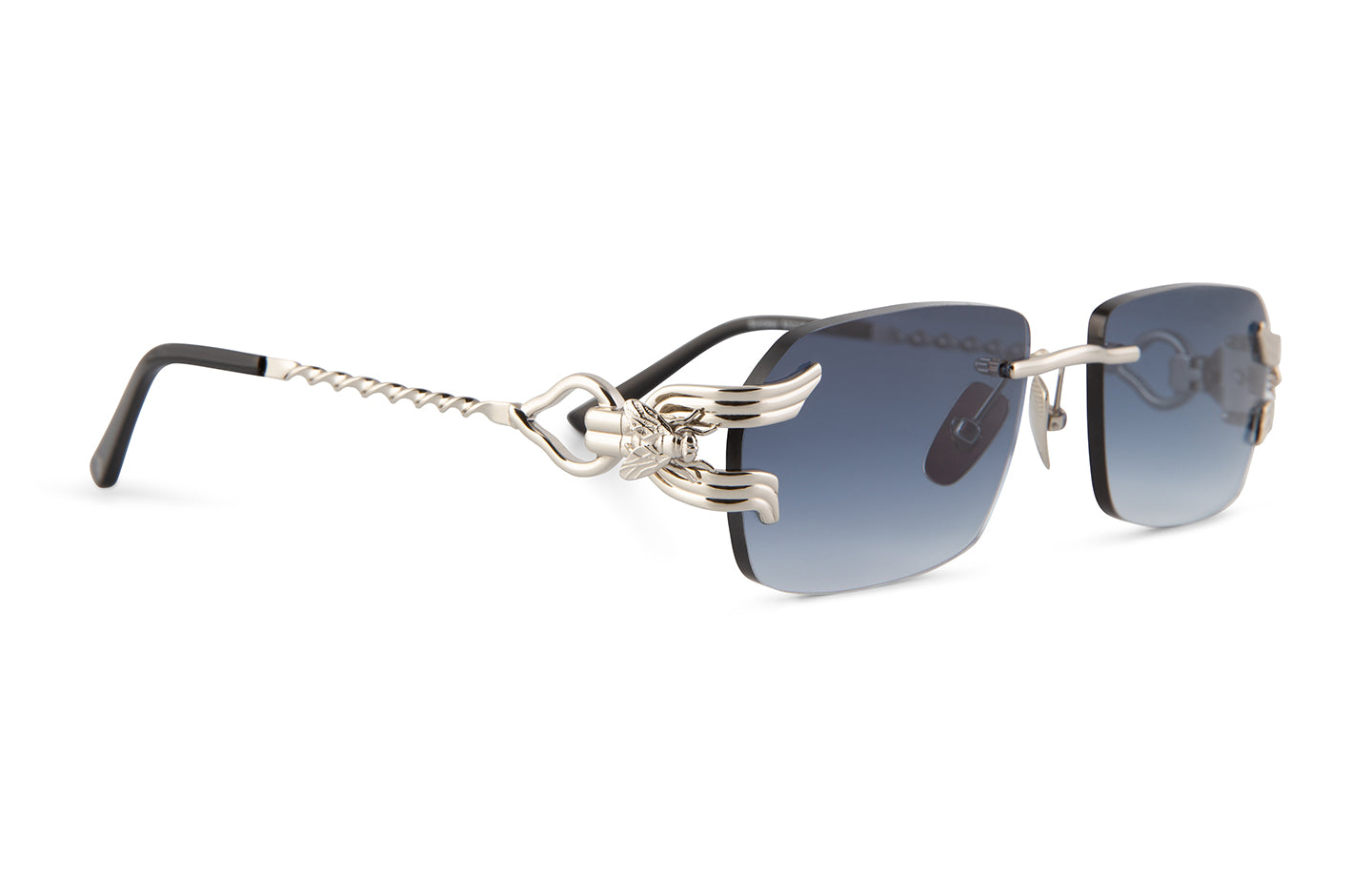 #colour_Silver Titanium_lens_Rectaire | Navy